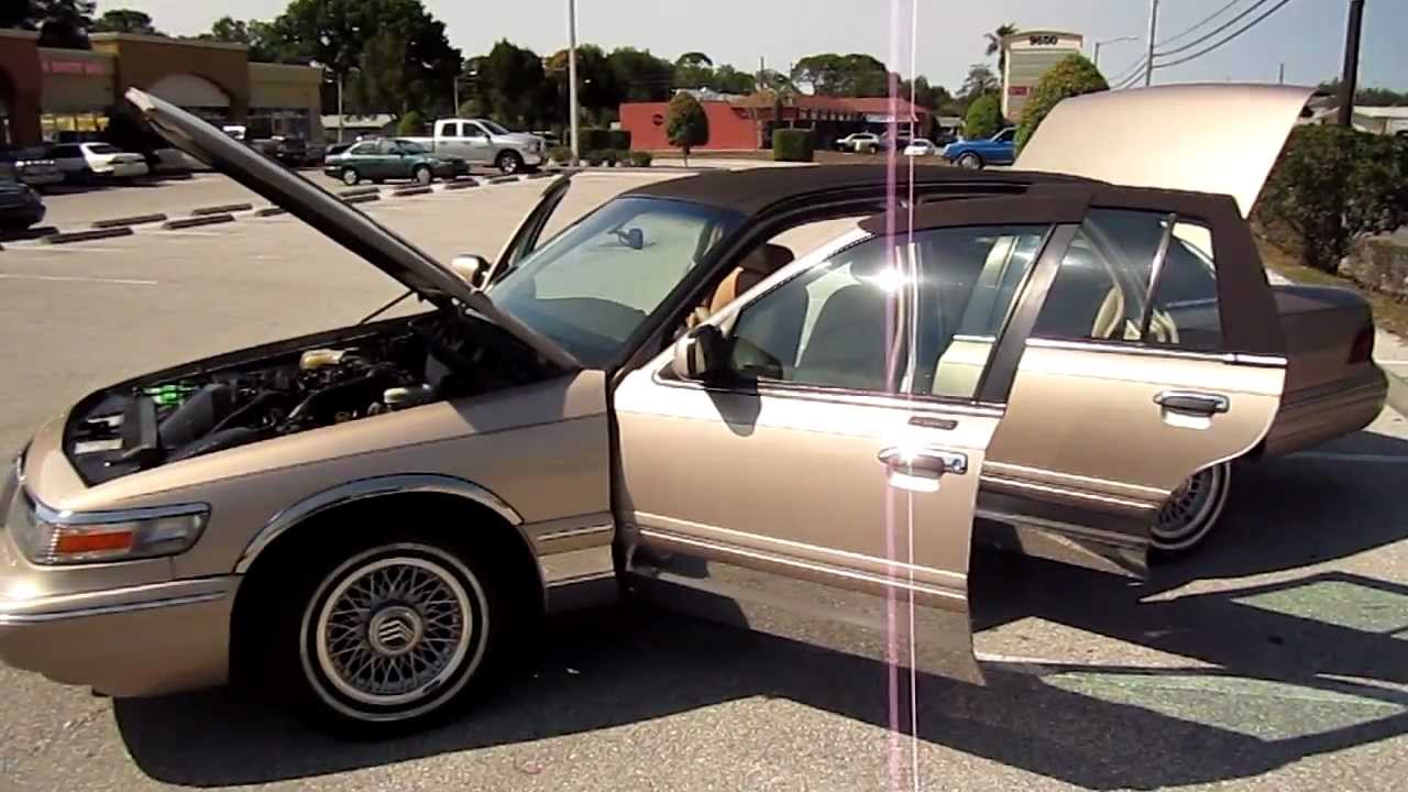 SOLD 1997 Mercury Grand Marquis LS Leather Loaded Mint Meticulous Motors  Florida For Sale - YouTube