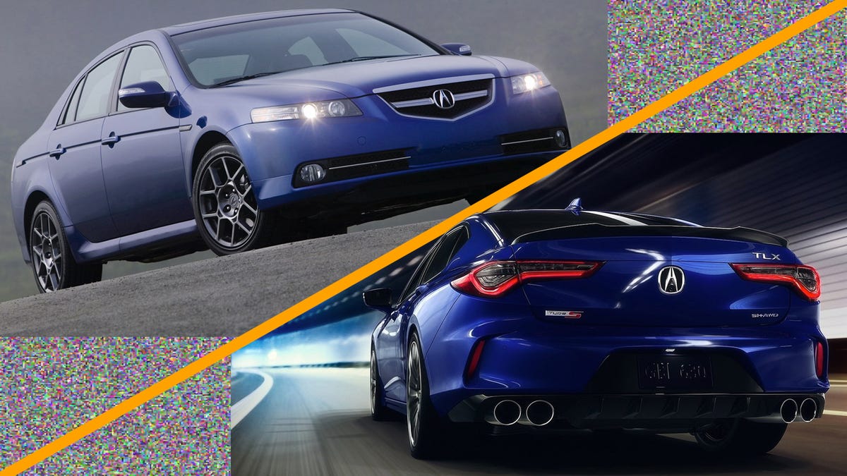 Let's Compare The New Acura TLX Type S With Its Legendary TL Type S  Predecessor