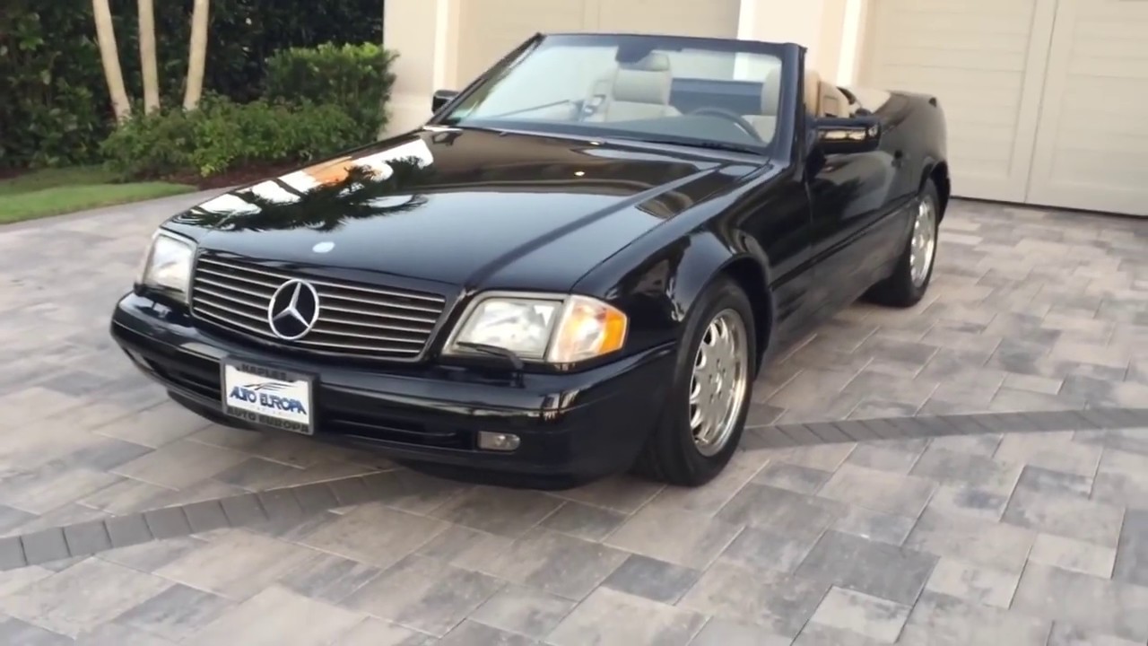 1997 Mercedes Benz SL 320 R129 Roadster Review and Test Drive by Bill -  Auto Europa Naples - YouTube