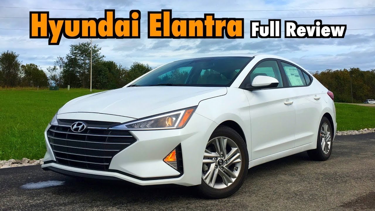 2019 Hyundai Elantra: FULL REVIEW + DRIVE: Hyundai's Best-Seller Gets  Angular! - YouTube