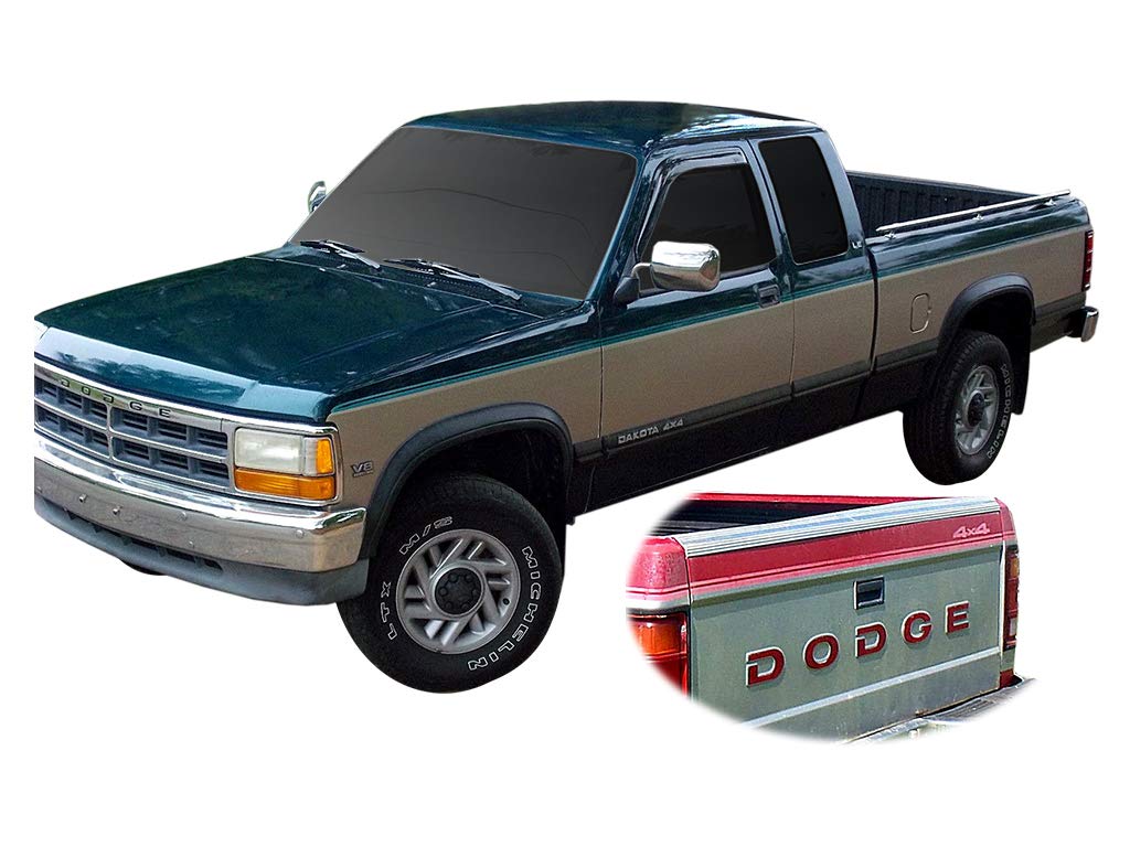 Amazon.com: 1991 1992 1993 Dodge Dakota Pickup Truck Decal Pin Stripe  Graphic Fits Sport 4X4 - Bright BLUE2 (1993) : Automotive