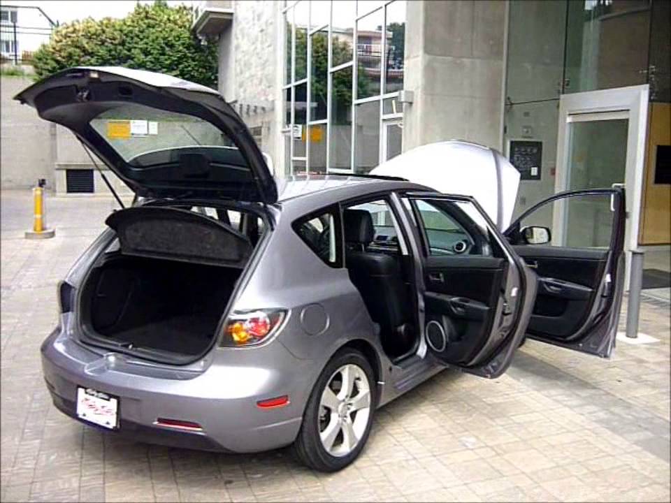 2005 Mazda 3 Hatchback - Leather - Automatic - 145Kms. - Power Sunroof -  SOLD - Malibu Motors - YouTube