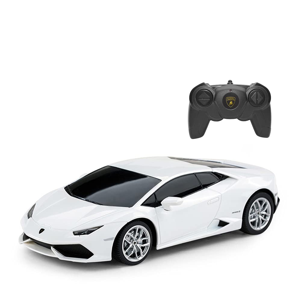 Amazon.com: RASTAR Lamborghini HURACÁN LP610-4 RC Car Radio Remote Control,  1/24 Scale (White) : Toys & Games