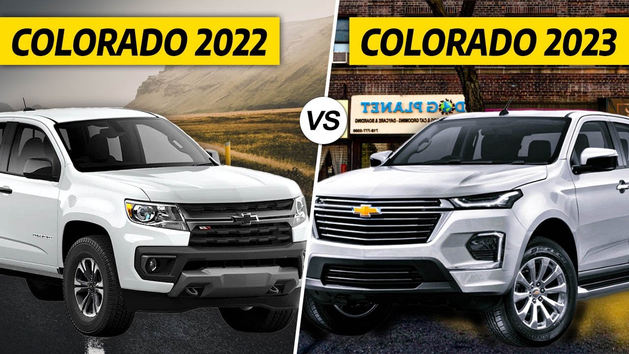 2022 CHEVY COLORADO vs 2023 CHEVY COLORADO: What's New and Improved? -  YouTube