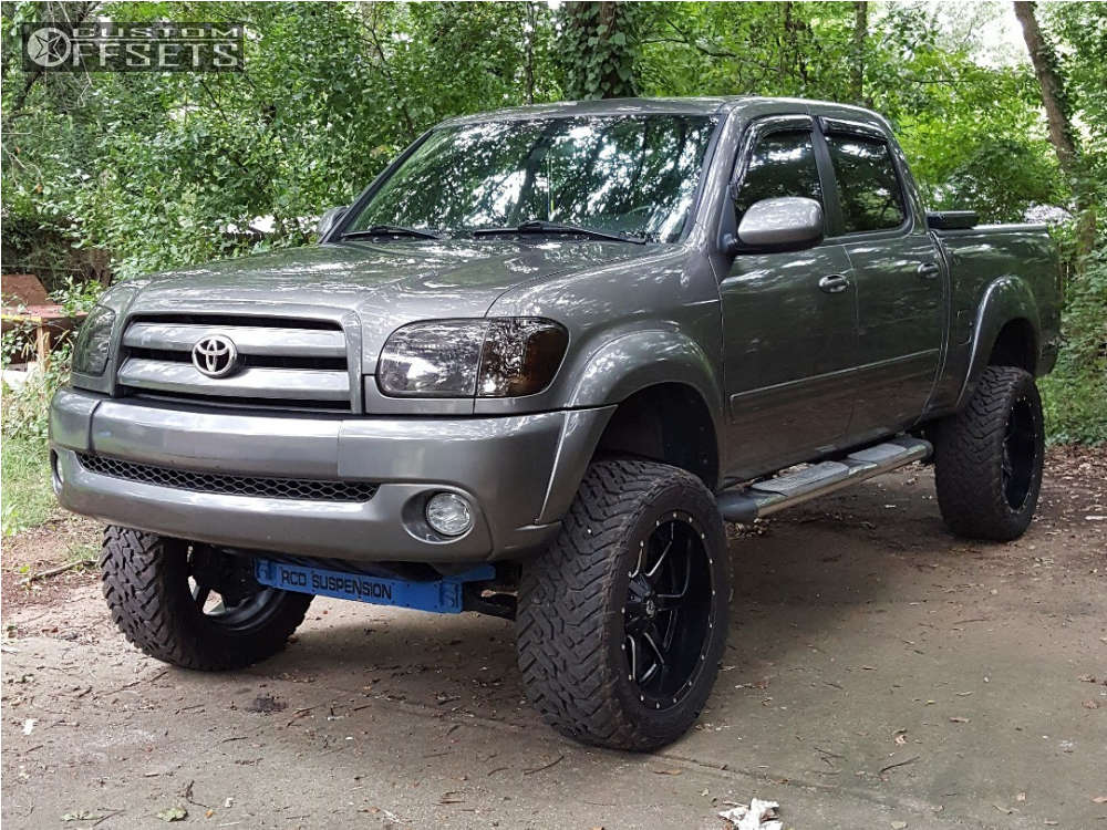 2006 Toyota Tundra with 22x10 -24 Fuel Maverick and 35/12.5R22 Fuel Mud  Gripper and Suspension Lift 8.5" | Custom Offsets