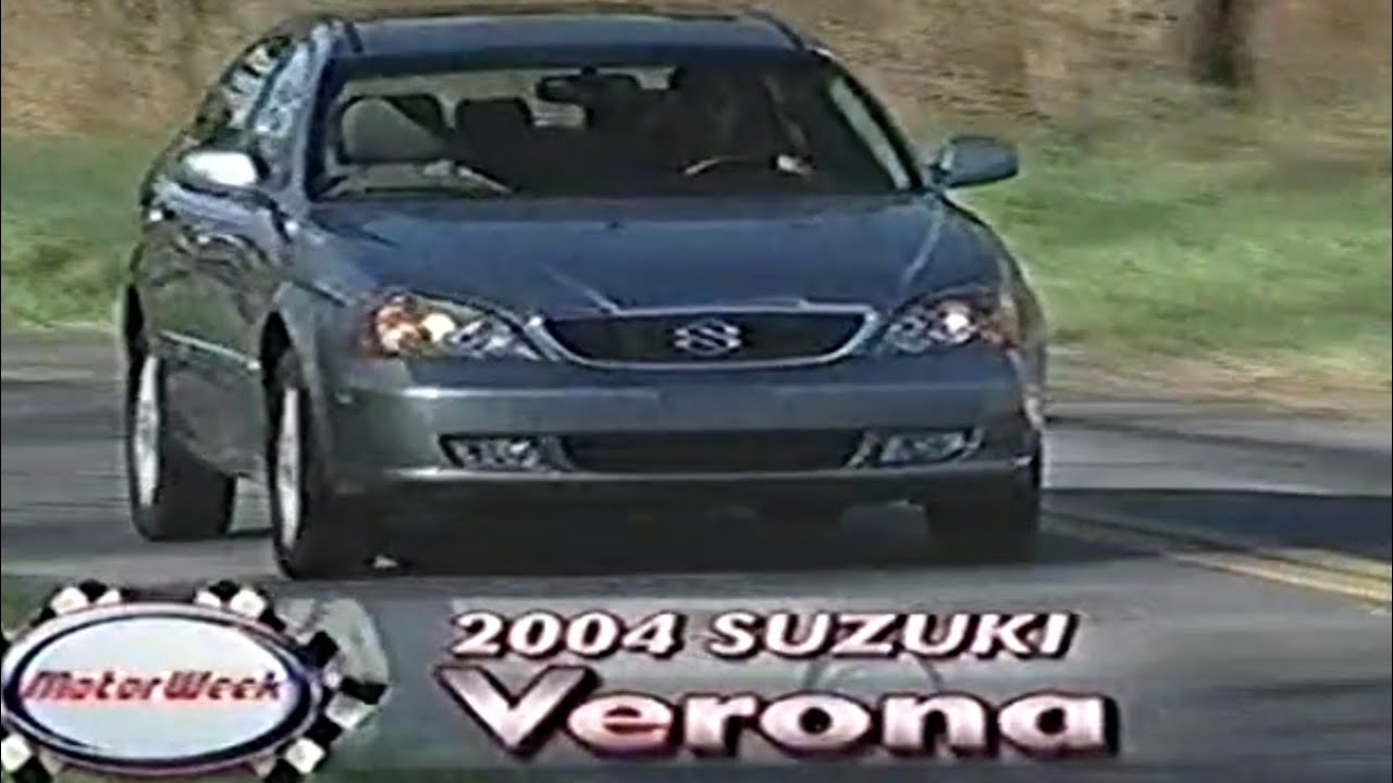 2004 Suzuki Verona (Daewoo/Evanda/Magnus/Epica) - MotorWeek Retro Review -  YouTube