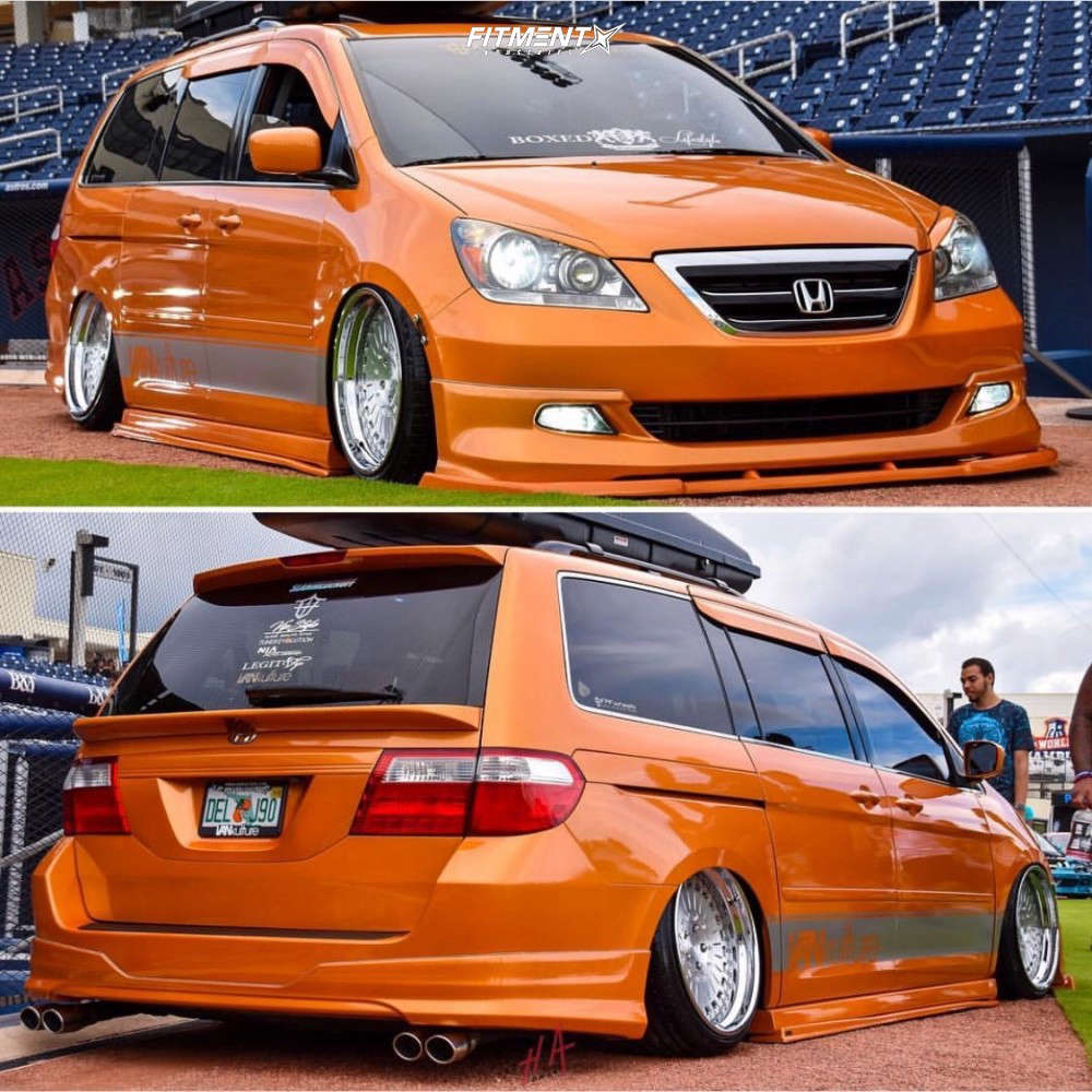 2007 Honda Odyssey EX-L with 20x10.5 FPF FFS-1 and Lexani 245x35 on Air  Suspension | 512115 | Fitment Industries