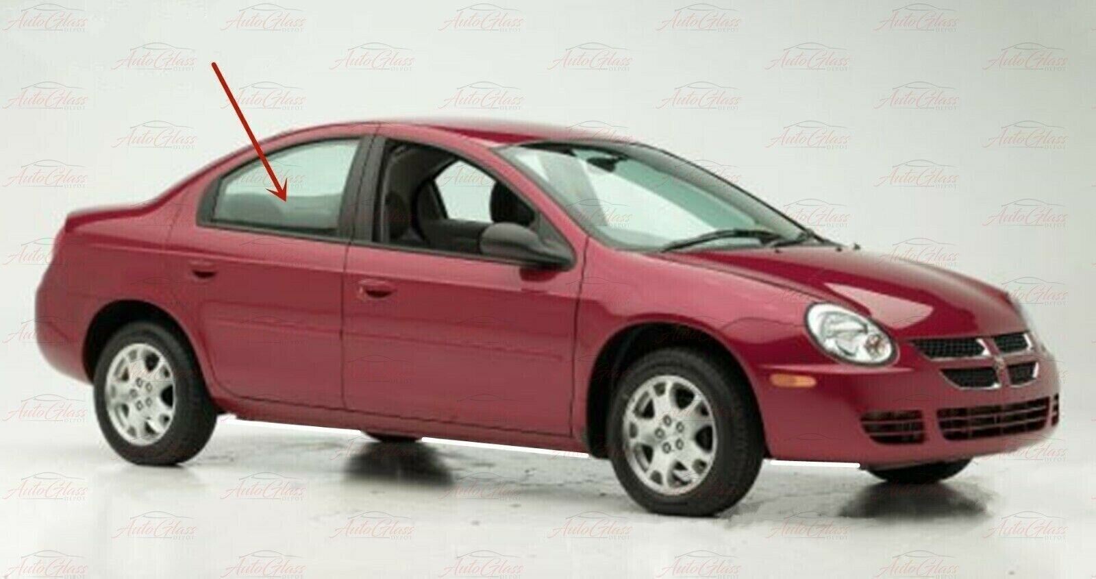Fits 2000-2005 Dodge Neon /2000-2001 Plymouth Neon Right Side Rear Door  Glass | eBay