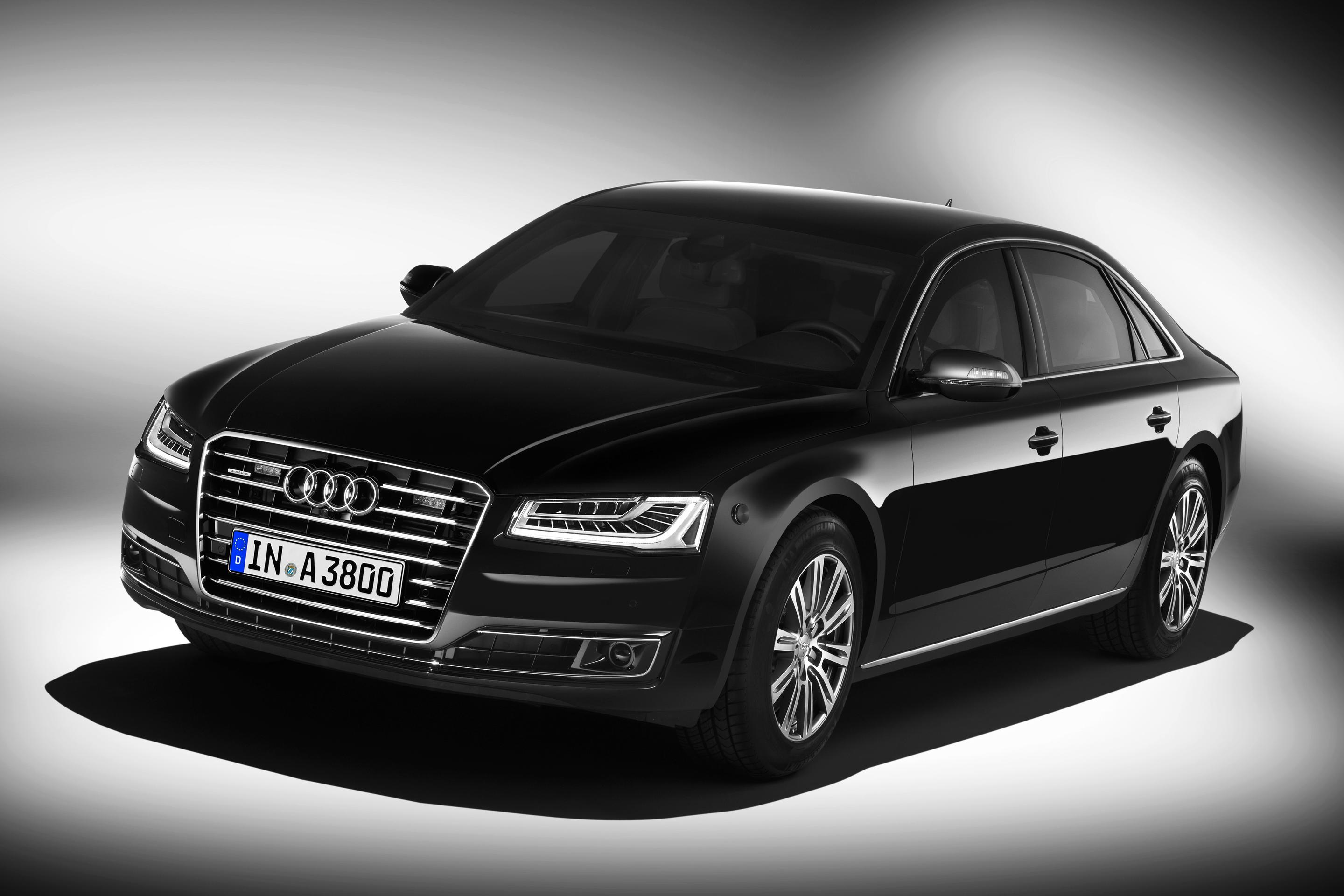 Audi's A8 L Security sedan takes road safety to the next level