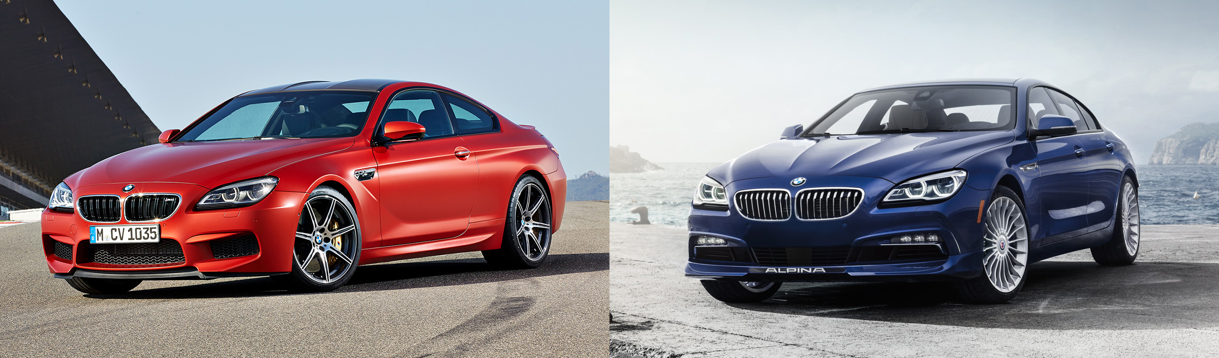 BMW M6 Gran Coupe Competition Package vs ALPINA B6 Gran Coupe