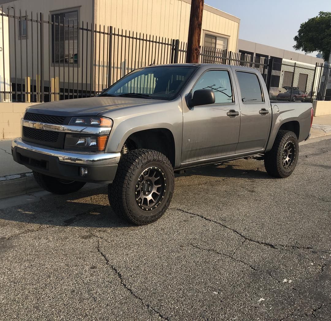 Grey Chevy Colorado truck with offroad wheels | Chevy colorado, 2010 chevy  colorado, Chevrolet colorado
