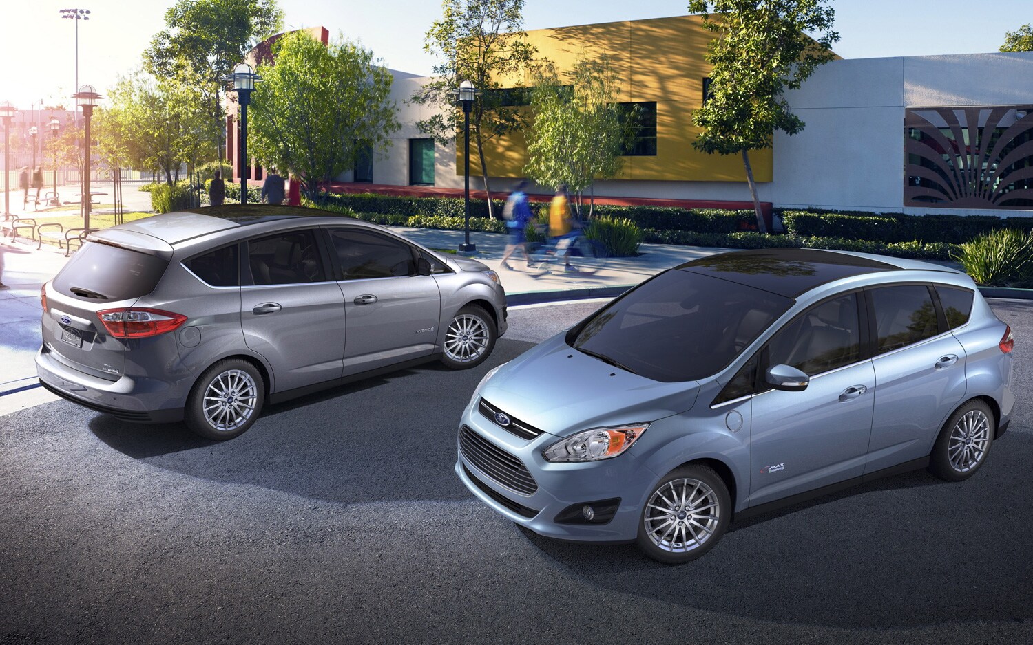 Ford C-Max Energi Does 85 MPH on Electricity, C-Max Hybrid EPA-Rated at  47/47 MPG