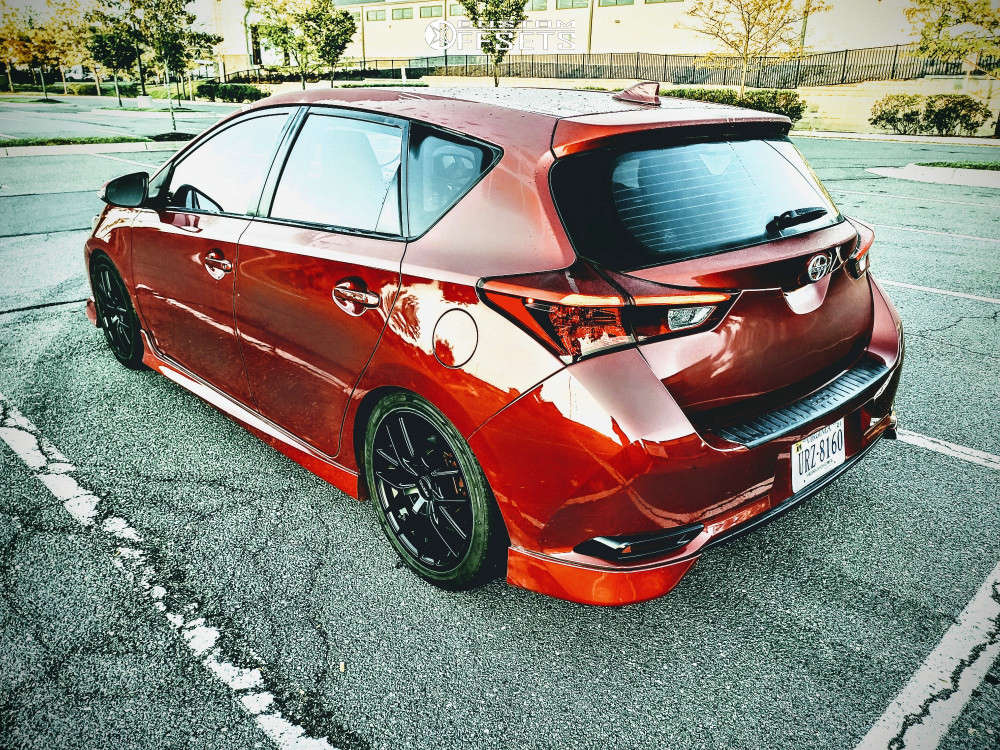 2016 Scion IM with 17x7.5 45 Touren Tr60 and 225/45R17 Atlas Force Uhp and  Coilovers | Custom Offsets