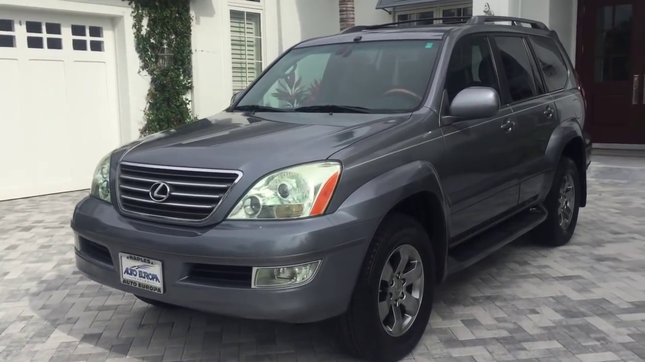 2005 Lexus GX470 AWD SUV Review and Test Drive by Bill - Auto Europa Naples  - YouTube