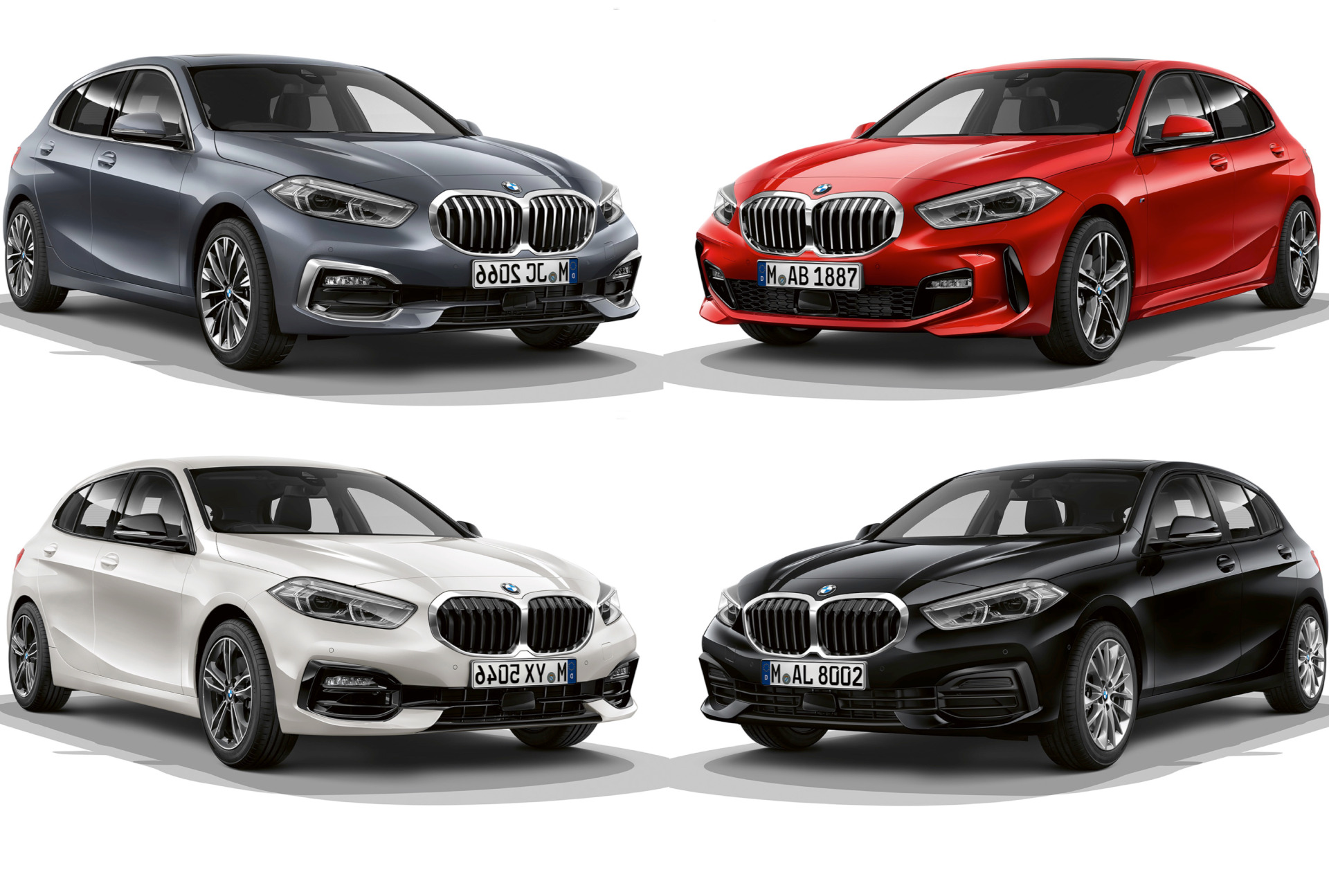 2019 BMW 1 Series F40: M Sports, Sport Line & Luxury Line in comparison