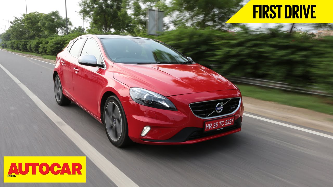 Volvo V40 | First Drive | Autocar India - YouTube