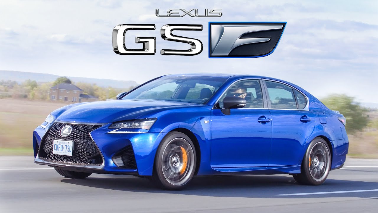 The Lexus GS F is a Reliable V8 Burnout Machine - YouTube
