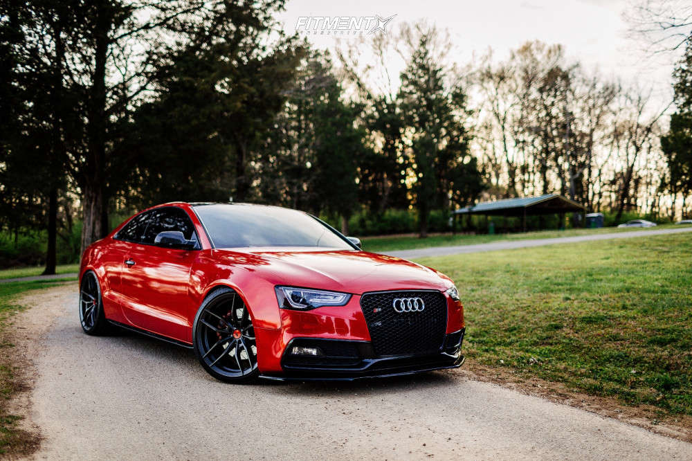 2013 Audi S5 Base with 20x10 Vorsteiner V-ff105 and Falken 275x30 on  Coilovers | 726099 | Fitment Industries
