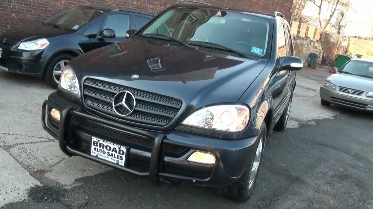 2003 Mercedes-Benz M-Class ML350 4Matic AWD Overview - YouTube