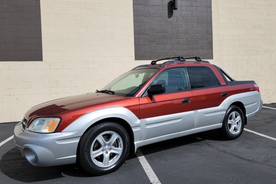 No Reserve: 2003 Subaru Baja Sport for sale on BaT Auctions - sold for  $17,500 on May 18, 2022 (Lot #73,661) | Bring a Trailer