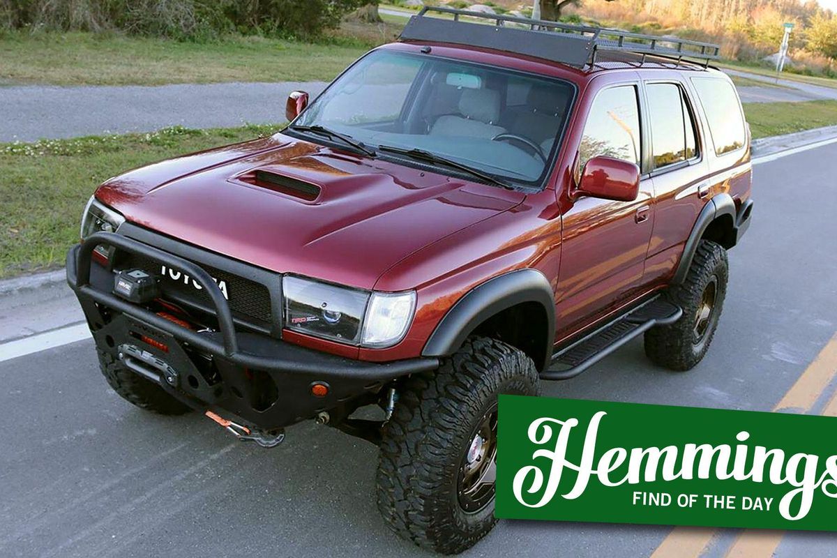 Find of the Day: A 1996 Toyota 4Runner modernized and made ready for  off-roading | Hemmings
