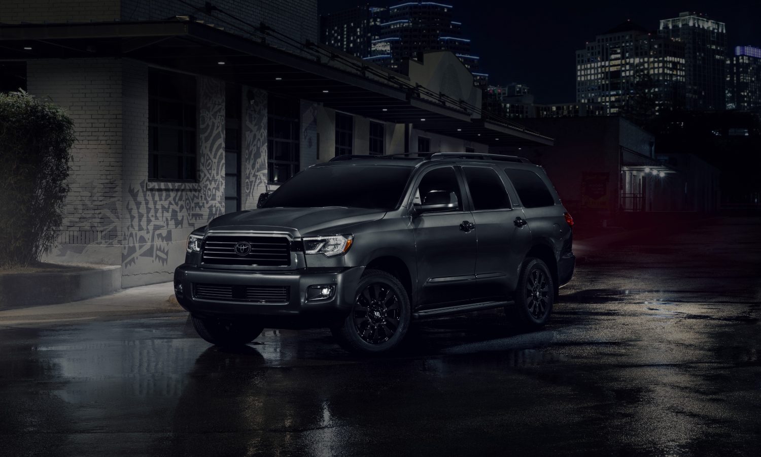 Big is Beautiful: 2021 Toyota Sequoia Adds Sizzle with Nightshade Edition -  Toyota USA Newsroom