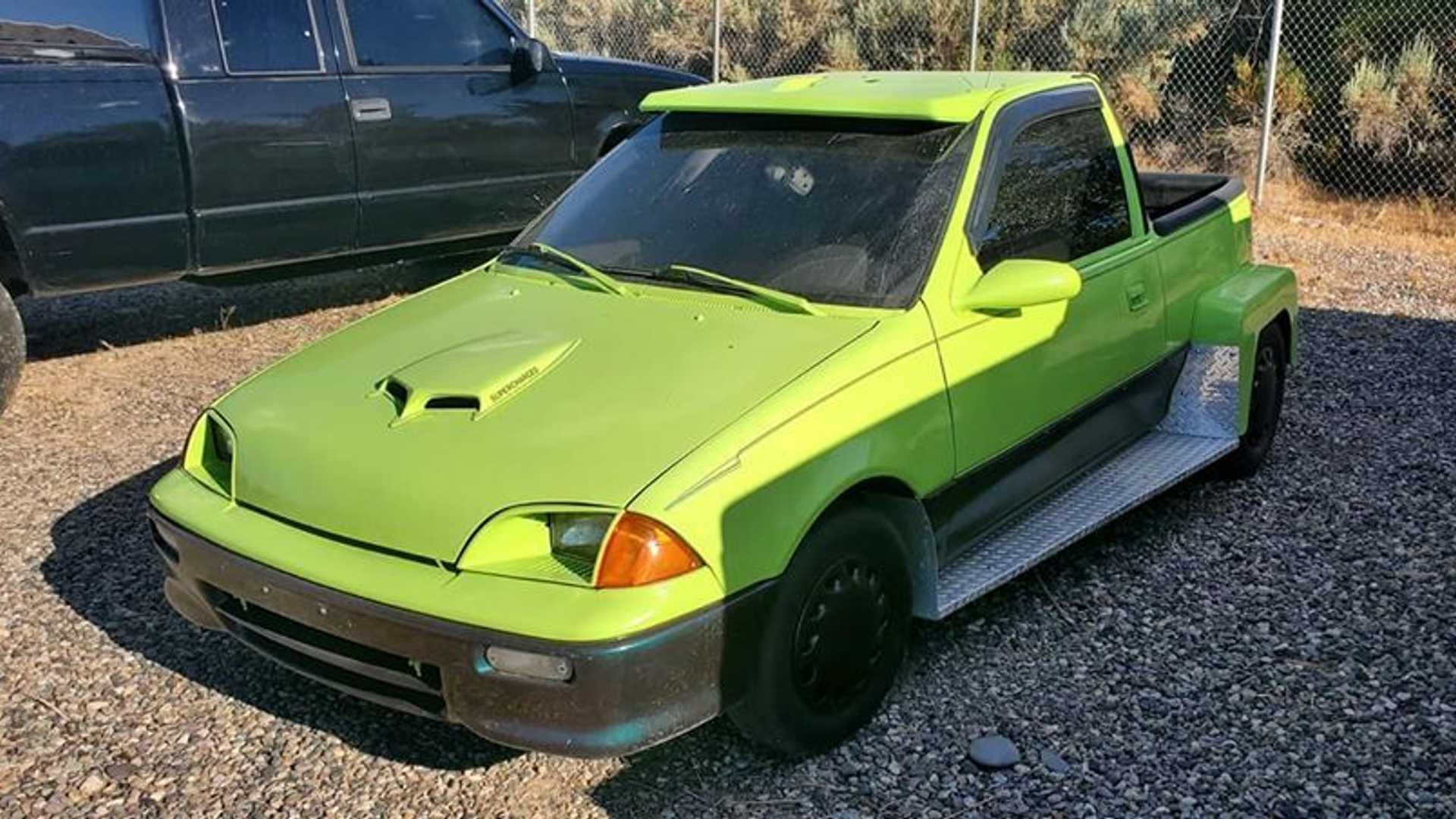 We Never Thought We'd Say 'Geo Metro Dually Truck For Sale'