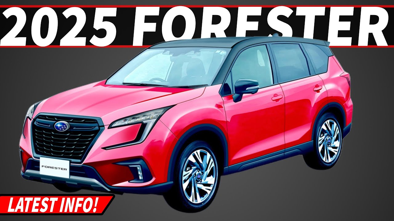 NEW DETAILS* The all-new 2025 Subaru Forester will Showcase Hybrid Tech and  Futuristic Interior... - YouTube