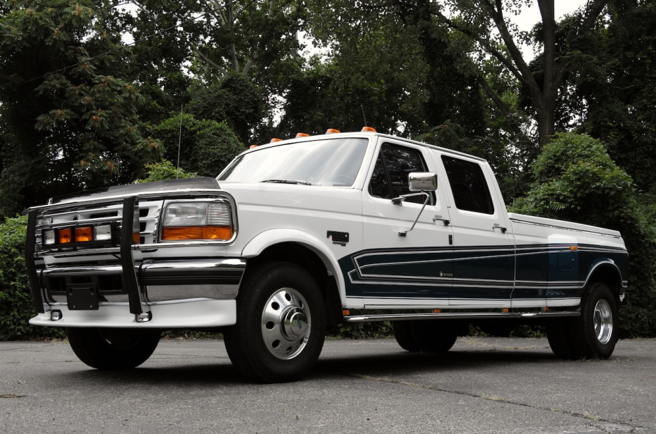 23k-Mile 1996 Ford F-350 XLT Centurion Crew Cab Power Stroke Dually for  sale on BaT Auctions - sold for $33,888 on December 26, 2022 (Lot #94,359)  | Bring a Trailer