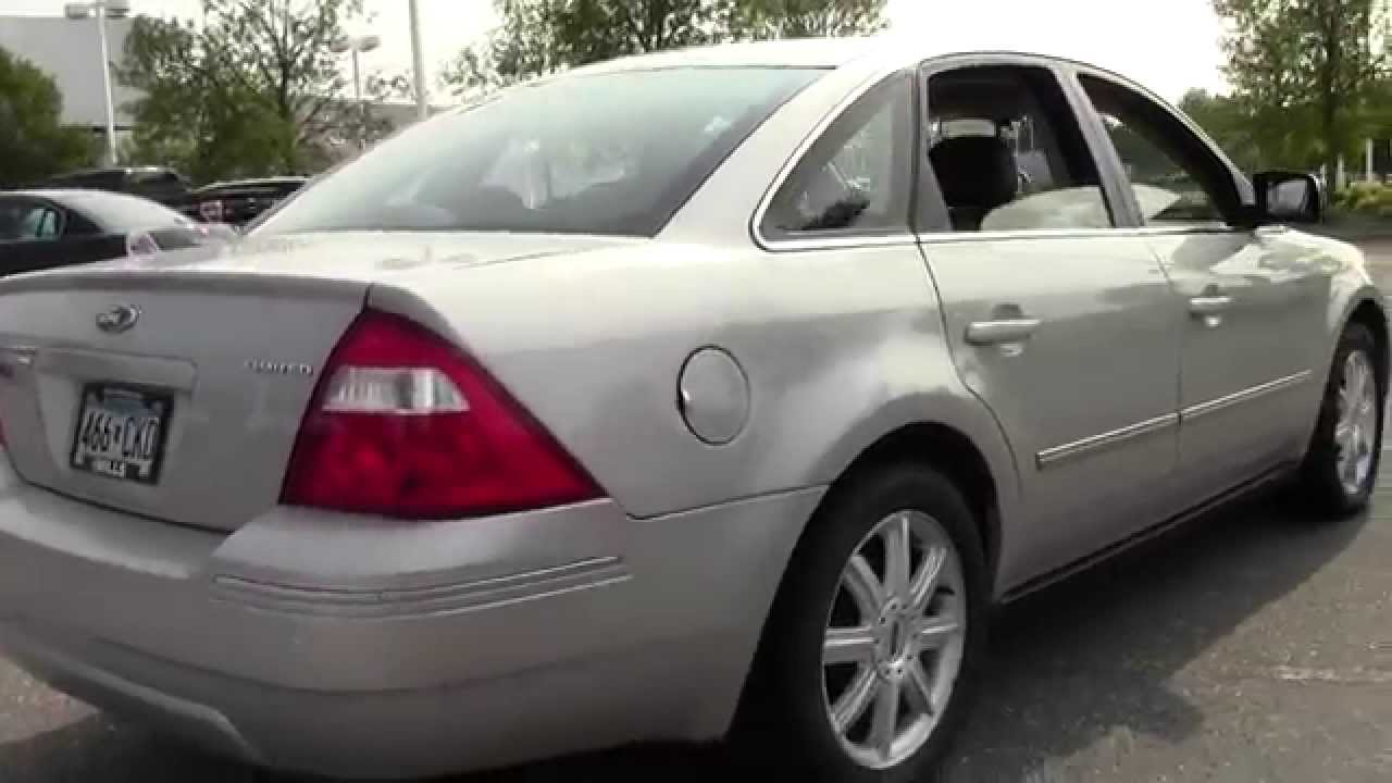 2006 Ford Five Hundred Limited AWD **LOW MILES** 1U140113A - YouTube