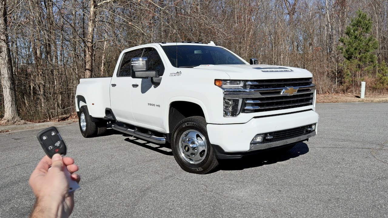 2022 Chevrolet Silverado 3500 High Country: Start Up, Test Drive, POV,  Walkaround and Review - YouTube