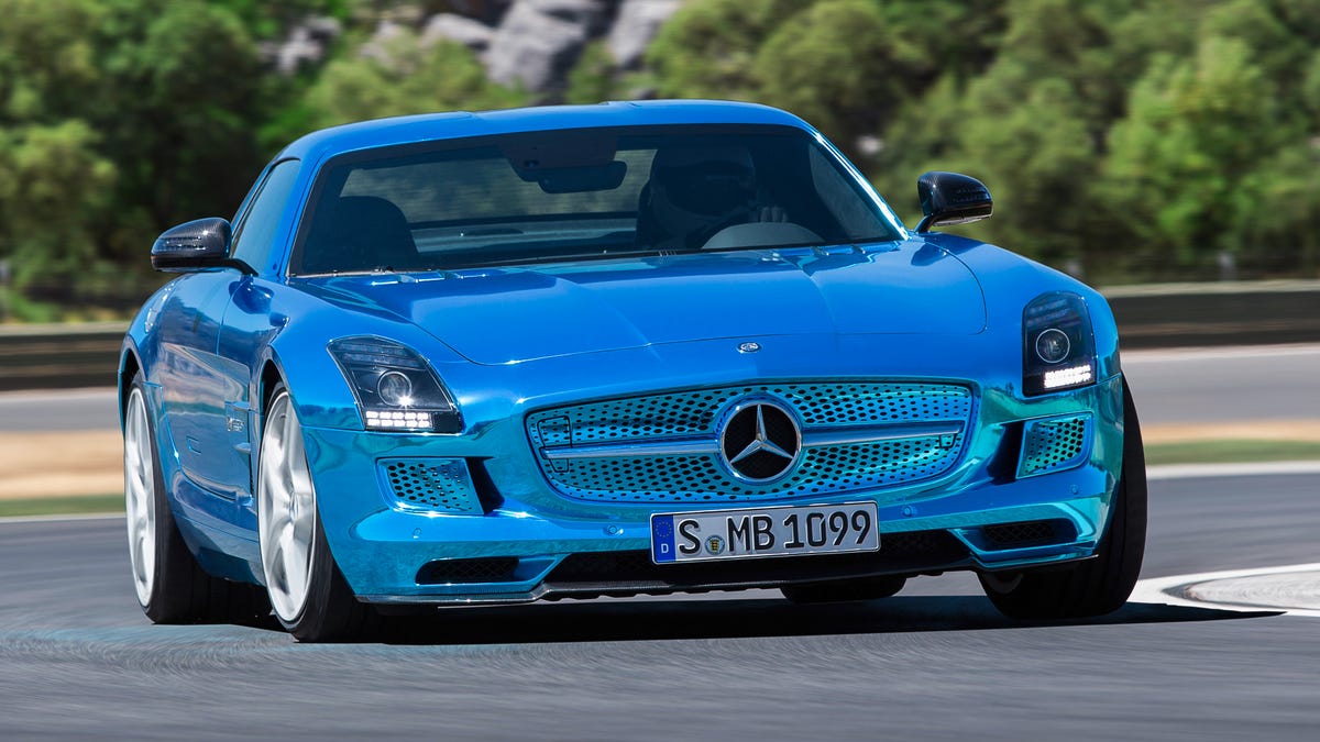 The Mercedes SLS Electric Drive's Price Is Still Incredible
