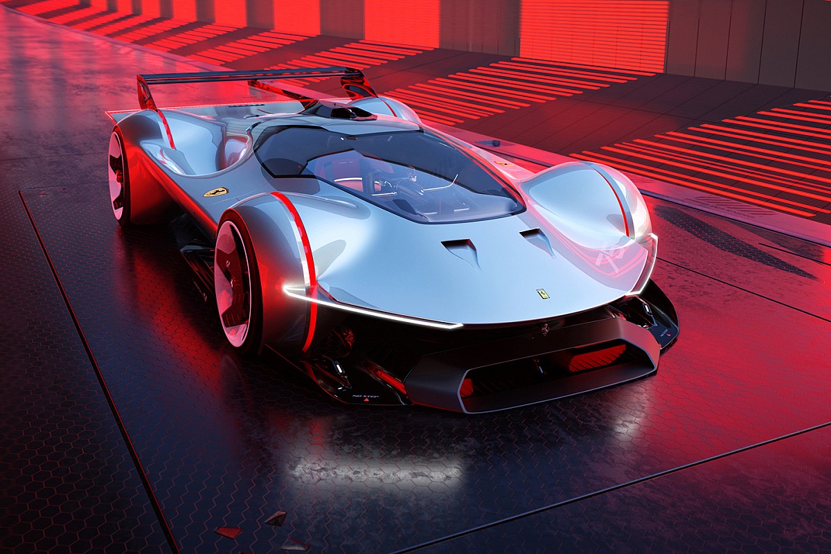 Ferrari reveals future ideas with 1030bhp Vision Gran Turismo car