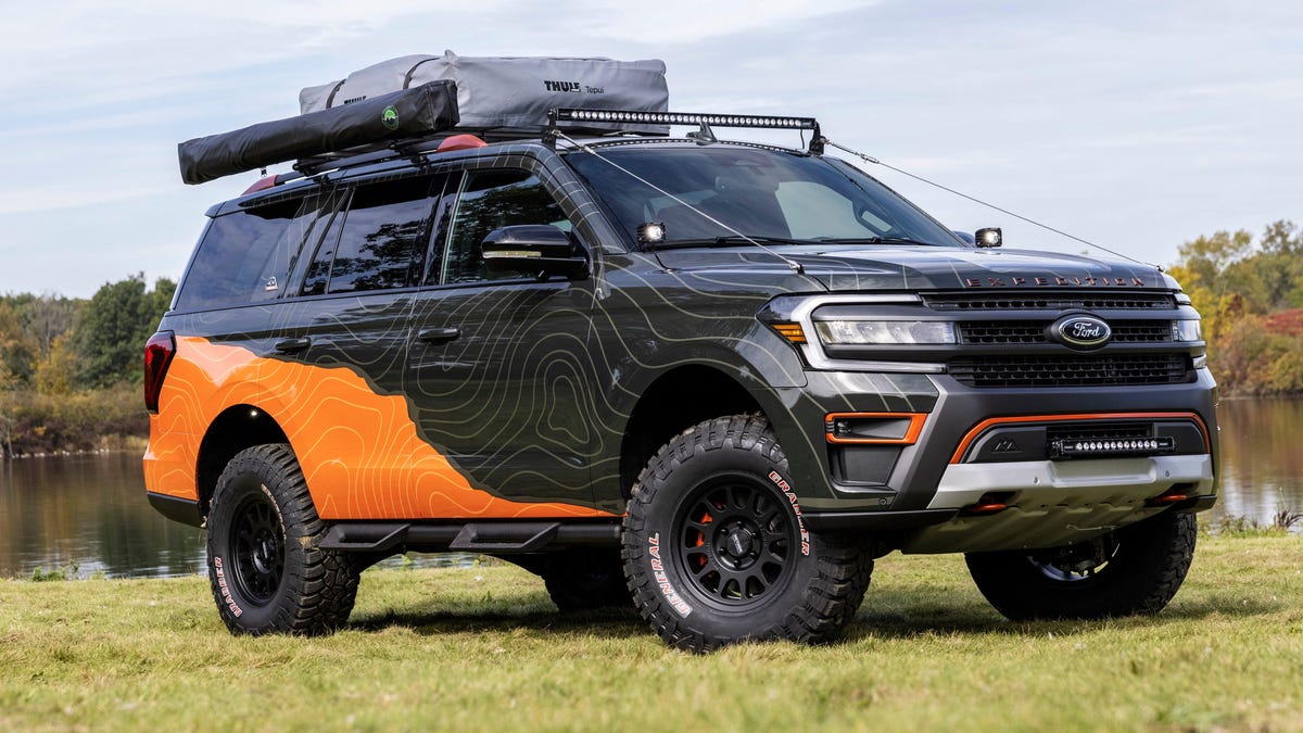 This 2022 Ford Expedition Timberline Concept Takes You Off-Grid
