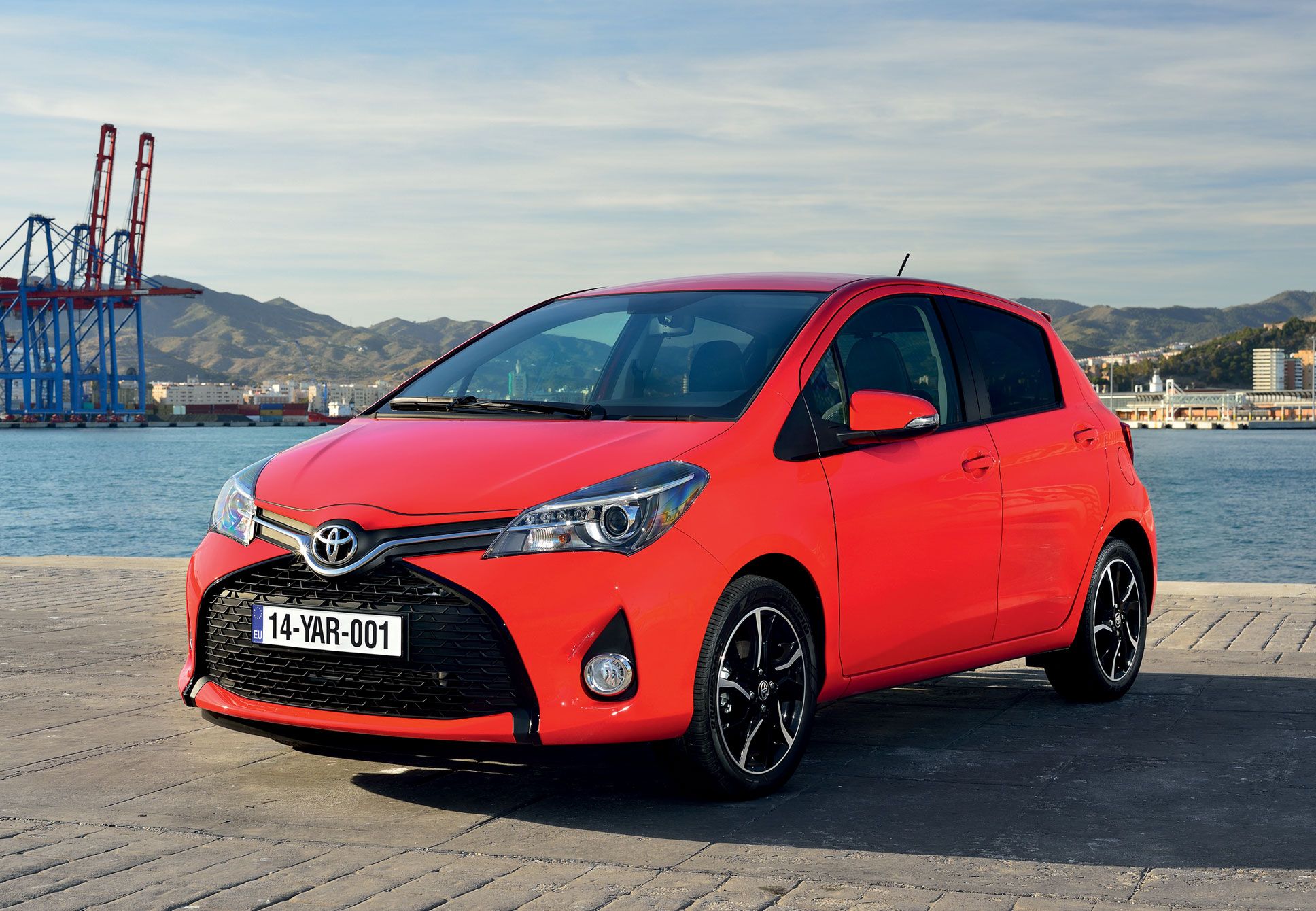 Toyota #Yaris #2014 #Summer #Car #Red | Yaris, Toyota, New cars for sale