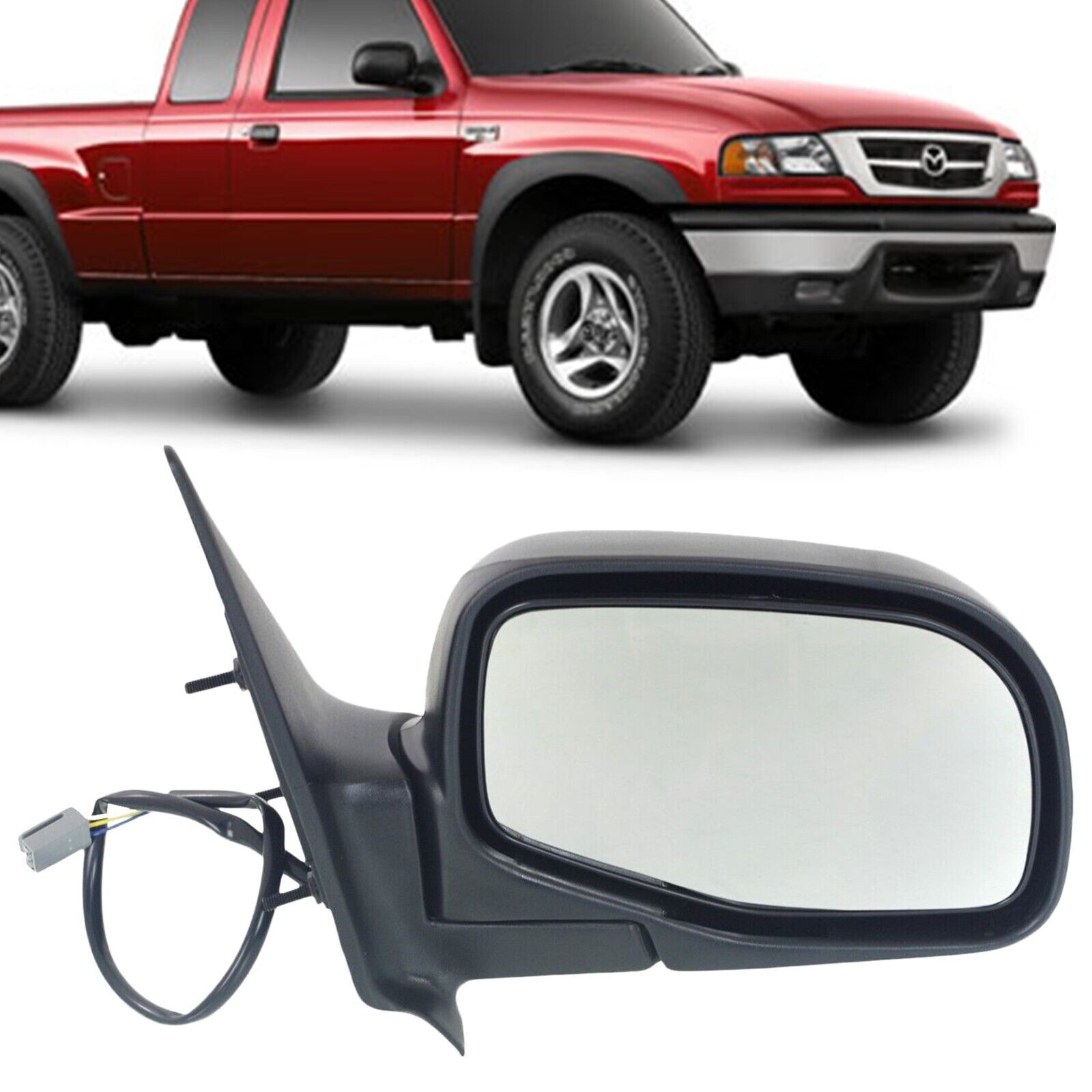 For 1998-2005 Mazda B2300 B2500 B3000 B4000 Right Passenger Mirror  Replacement | eBay