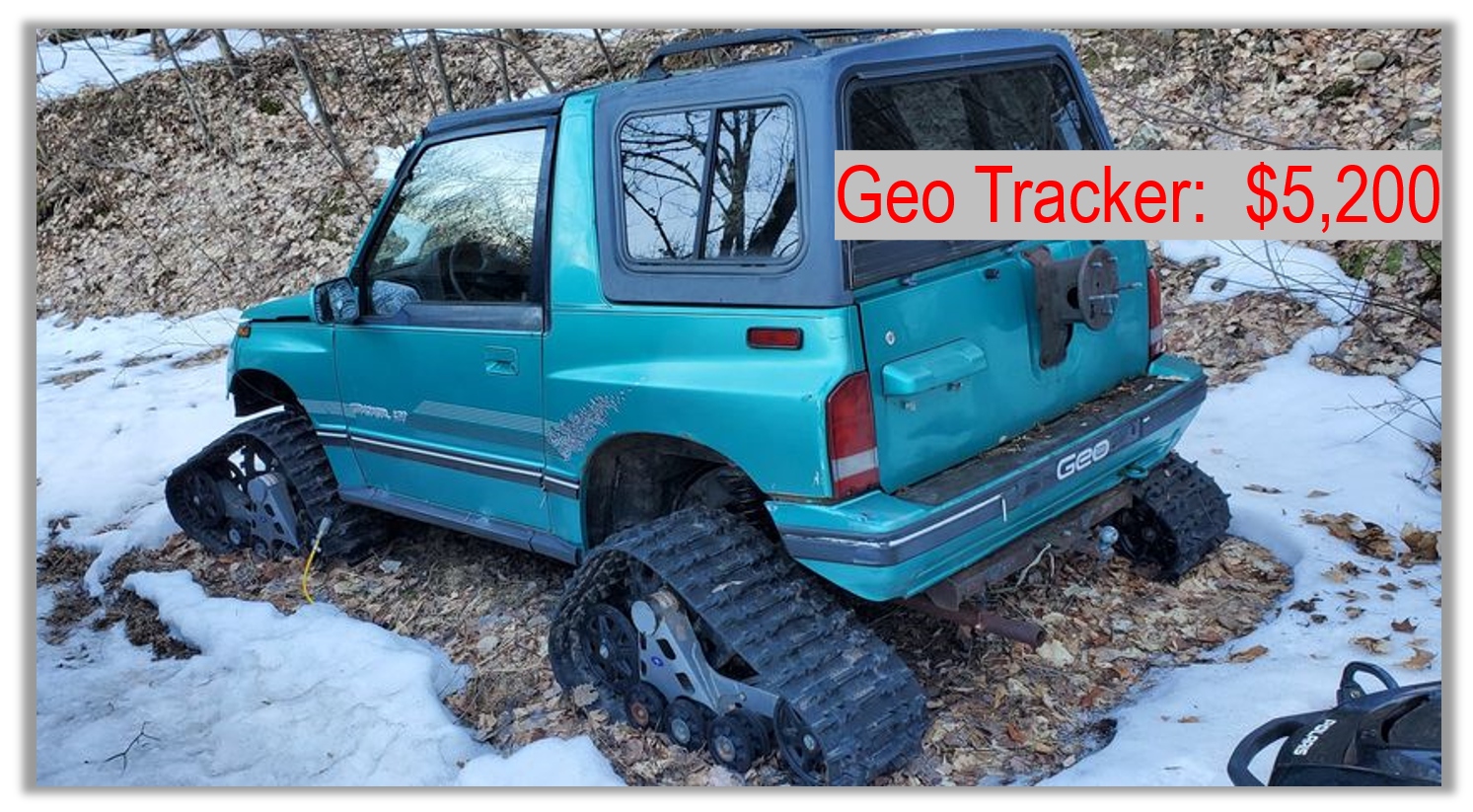 Fun Cars under $12,000: 1998 Geo Tracker - Vehicle Nanny