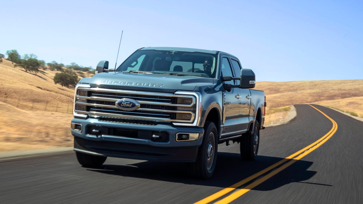 2023 Ford Super Duty Boasts Class-Leading 40,000-Pound Towing - CNET