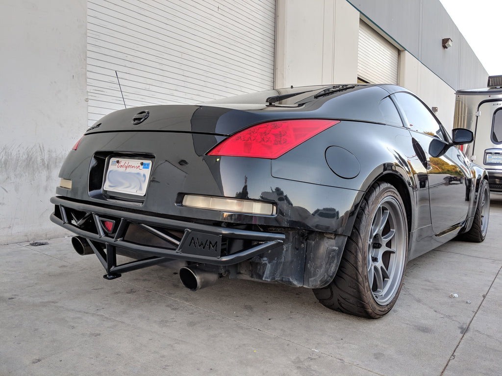 Nissan 350Z Rear Bumper Bash Bar w/ Integrated Jack Point – AWM | All  Weather Motorsports