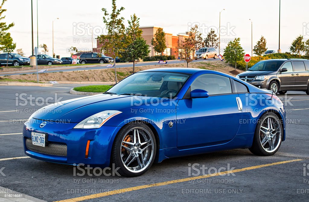 Nissan 350z Used Stock Photo - Download Image Now - Blue, Horizontal, Nissan  - iStock