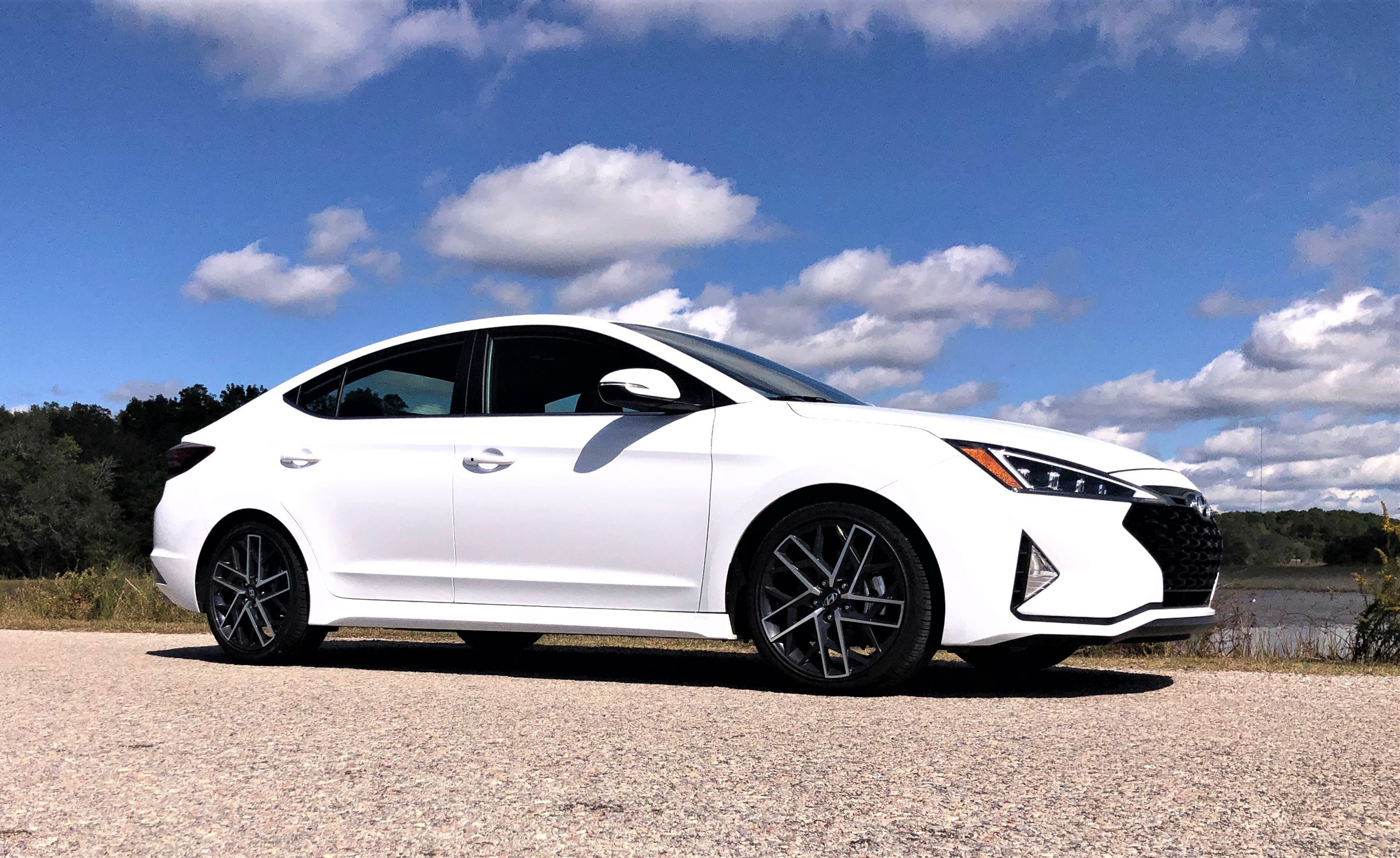 2019 Hyundai Elantra Sport - Road Test Review + Drive Video » CAR SHOPPING  » Car-Revs-Daily.com