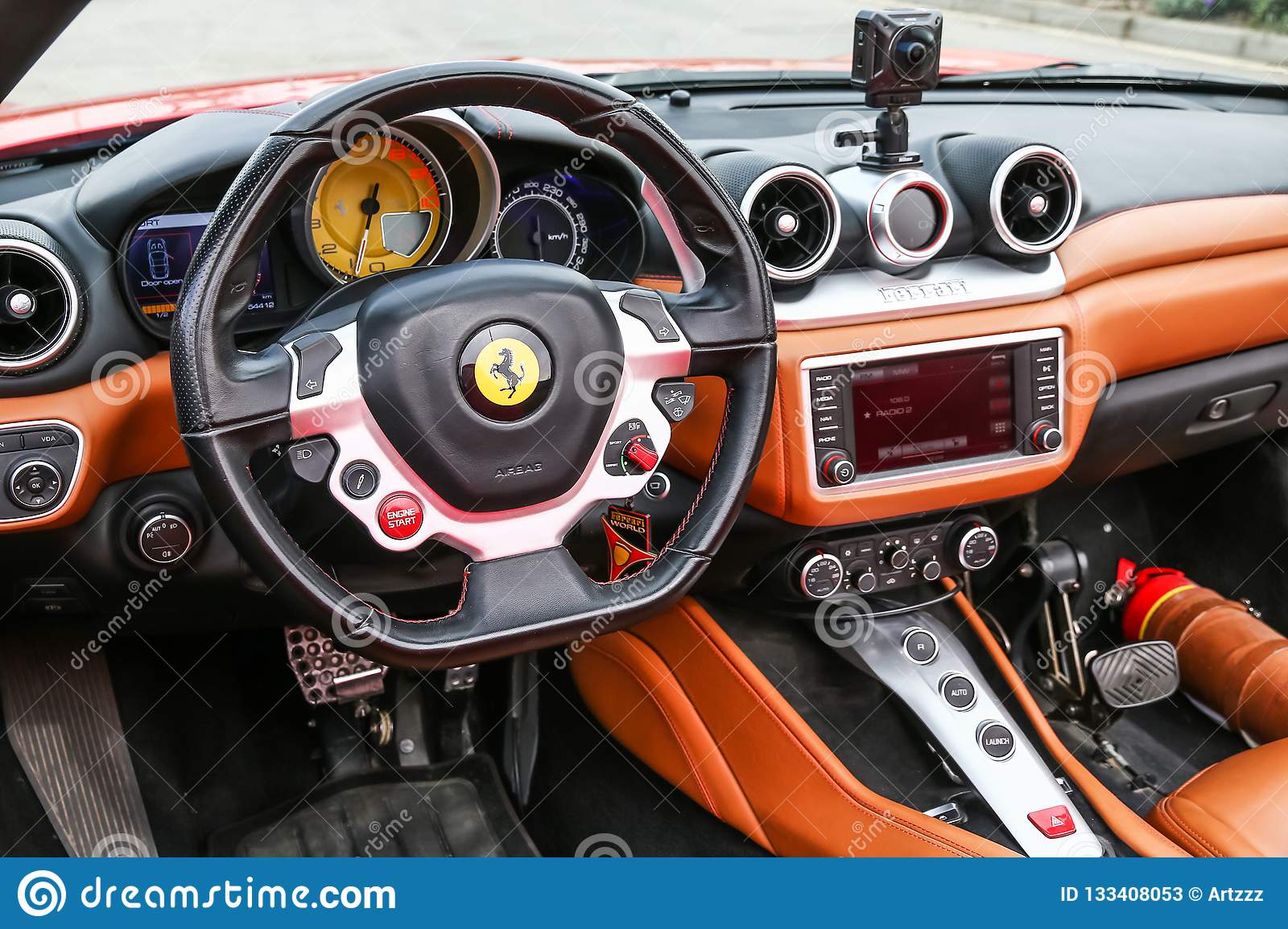Ferrari California T editorial stock photo. Image of expensive - 133408053