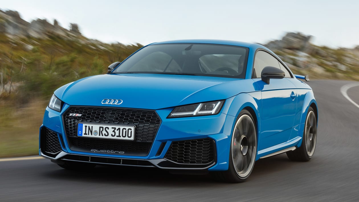 New Audi TT RS Coupe and Roadster facelift released | Auto Express