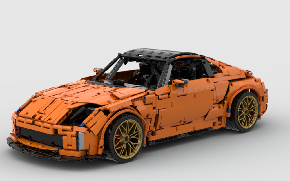 LEGO MOC Nissan 350z (Fairlady Z Z33) by Antoine11 | Rebrickable - Build  with LEGO
