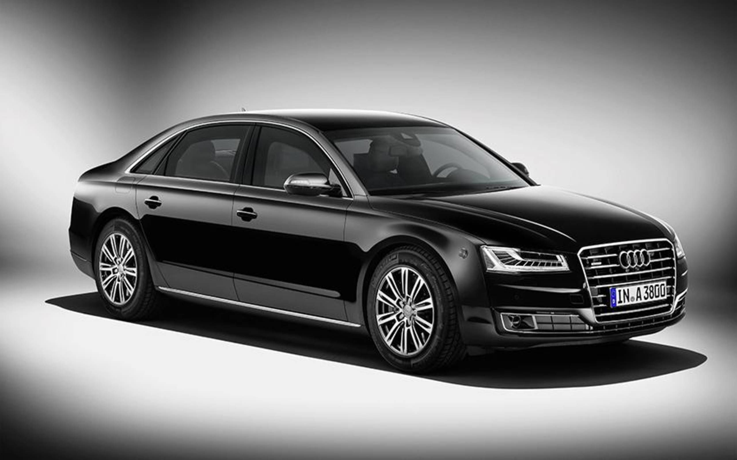 This Audi A8 is grenade-proof