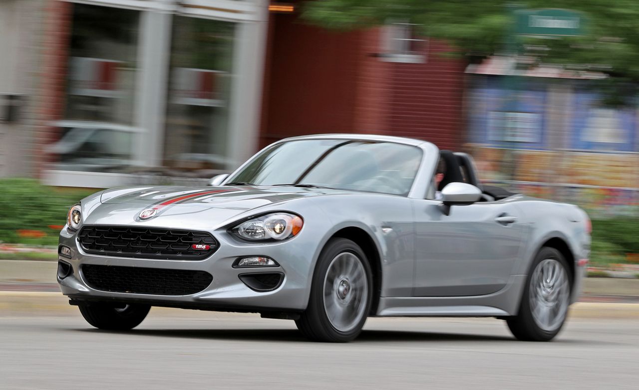 2017 Fiat 124 Spider Manual Tested &#8211; Review &#8211; Car and Driver