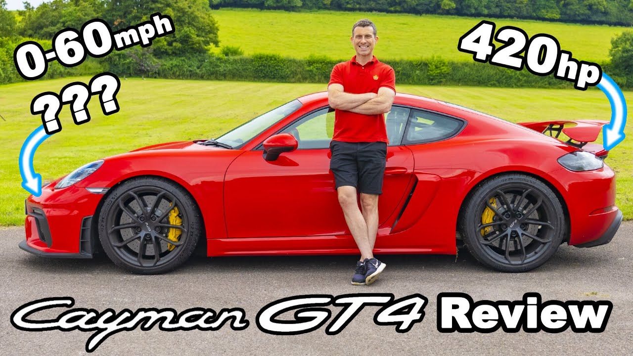 Porsche Cayman GT4 2022 review - my new favourite car? - YouTube