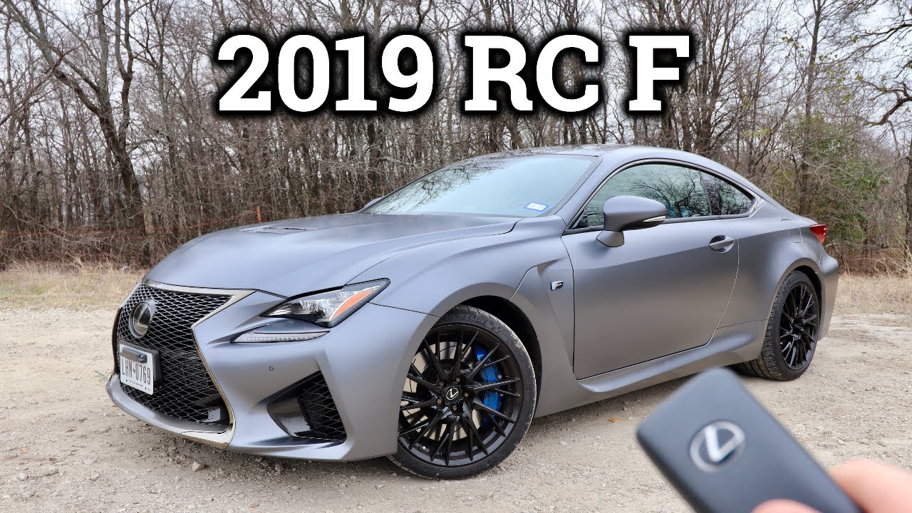 2019 Lexus RC F Review & Drive | UNDERRATED V8 Coupe - YouTube