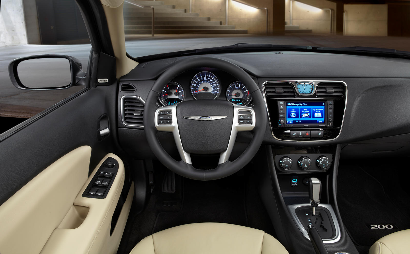 2011 Chrysler 200 Sedan Interior Photos | CarBuzz