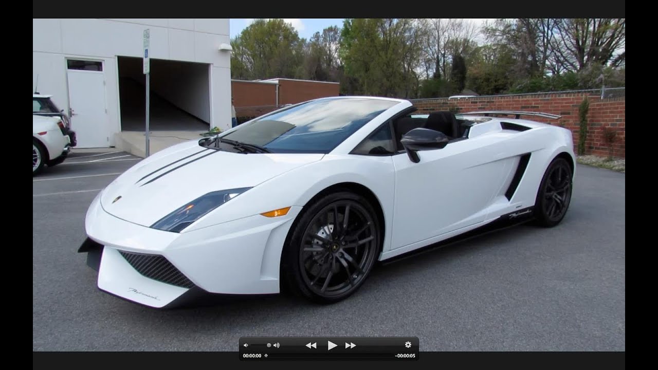 2012 Lamborghini Gallardo Spyder Performante Start Up, Exhaust, and In  Depth Review - YouTube